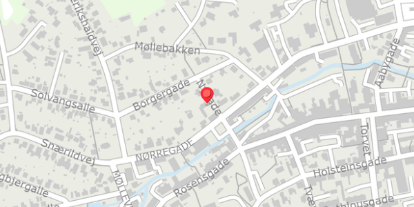 Trafikstøjkort på Nygade 7, 8300 Odder