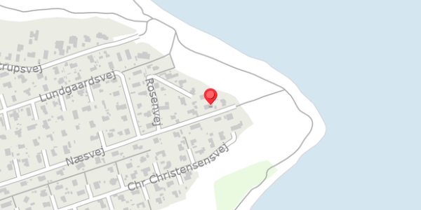 Trafikstøjkort på Næsvej 84, 8300 Odder