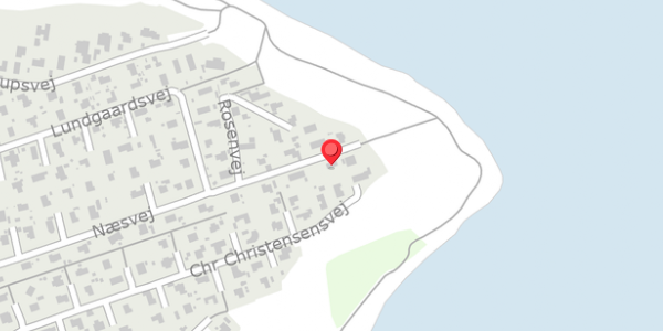 Trafikstøjkort på Næsvej 85, 8300 Odder