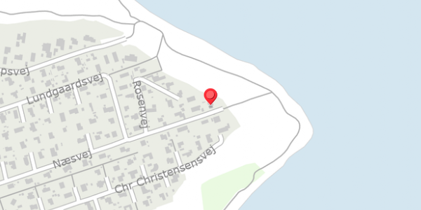 Trafikstøjkort på Næsvej 86, . , 8300 Odder