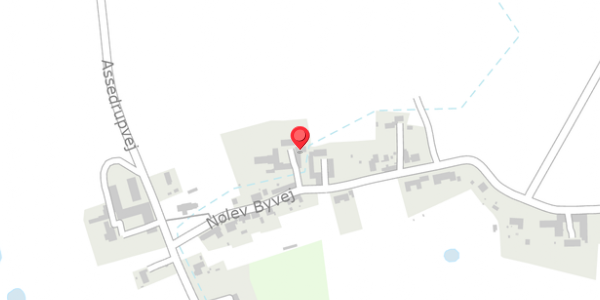 Trafikstøjkort på Nølev Byvej 11A, 8300 Odder