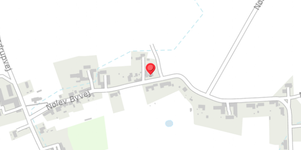 Trafikstøjkort på Nølev Byvej 21, 8300 Odder