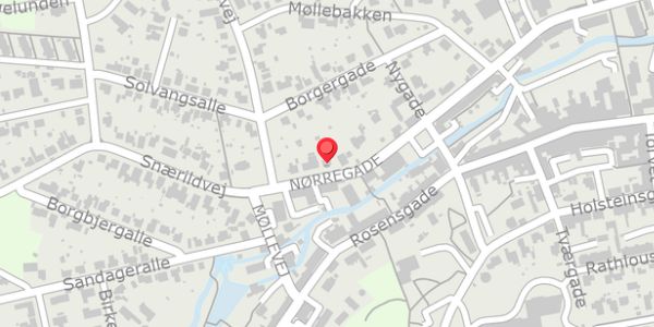 Trafikstøjkort på Nørregade 44, 8300 Odder