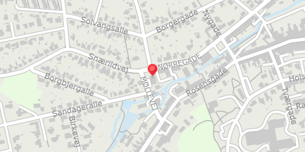 Trafikstøjkort på Nørregade 65, 8300 Odder