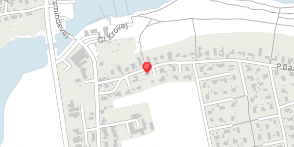 Trafikstøjkort på P.Baatrupsvej 12, . , 8300 Odder
