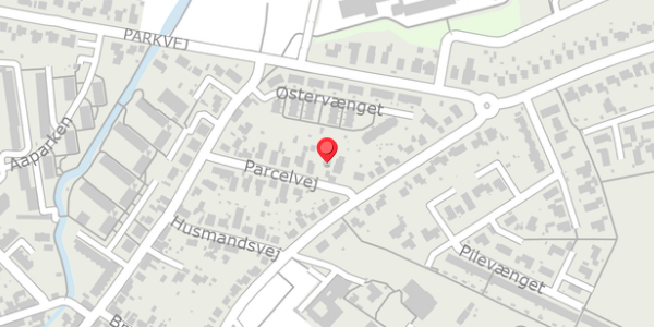 Trafikstøjkort på Parcelvej 6, 8300 Odder