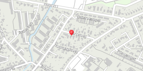Trafikstøjkort på Parcelvej 11, 8300 Odder