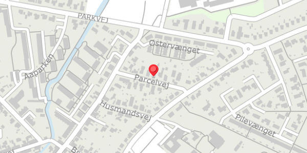 Trafikstøjkort på Parcelvej 12, 8300 Odder