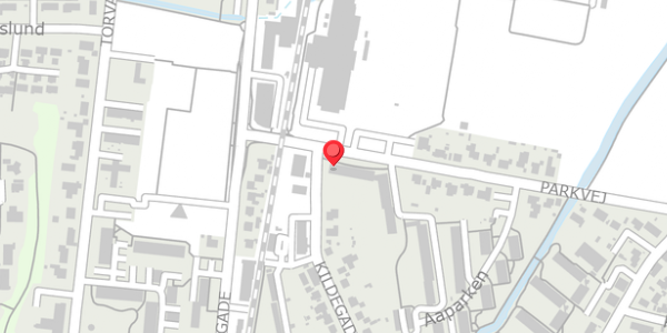 Trafikstøjkort på Parkvej 6, 2. th, 8300 Odder