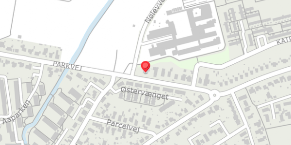 Trafikstøjkort på Parkvej 51, 8300 Odder