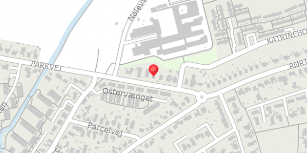 Trafikstøjkort på Parkvej 57, 8300 Odder