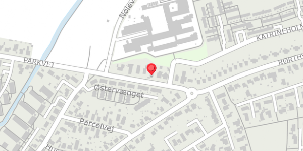 Trafikstøjkort på Parkvej 59, 8300 Odder