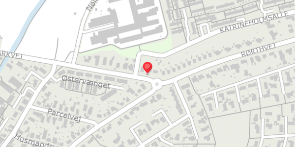 Trafikstøjkort på Parkvej 67, 8300 Odder