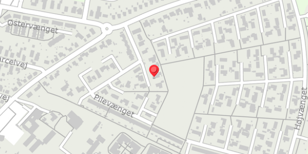 Trafikstøjkort på Pilevænget 11, . , 8300 Odder