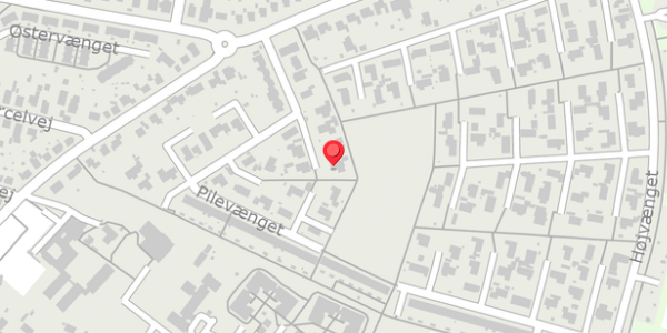 Trafikstøjkort på Pilevænget 13, 8300 Odder