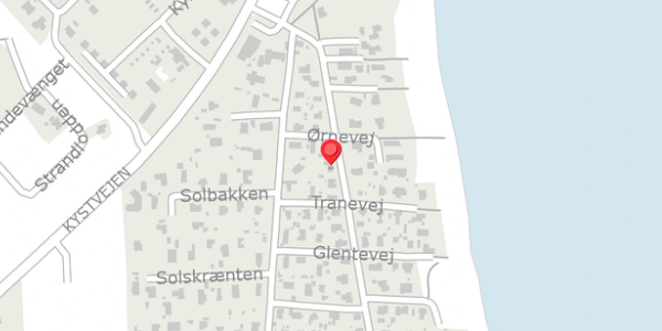 Trafikstøjkort på Plantagevej 29, 8300 Odder