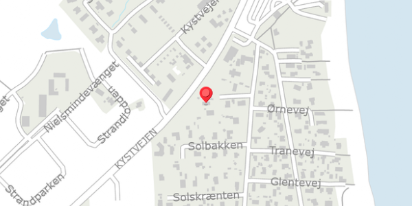 Trafikstøjkort på Præsteager 6A, 8300 Odder