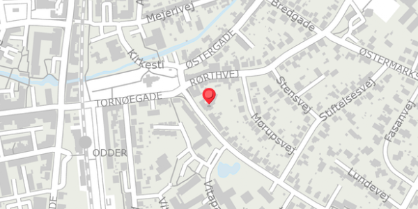 Trafikstøjkort på Randlevvej 7B, 8300 Odder