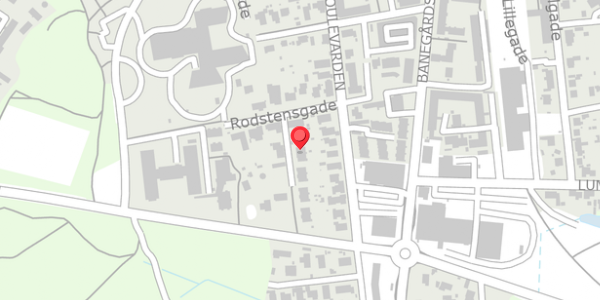 Trafikstøjkort på Rodstensgade 5A, 8300 Odder