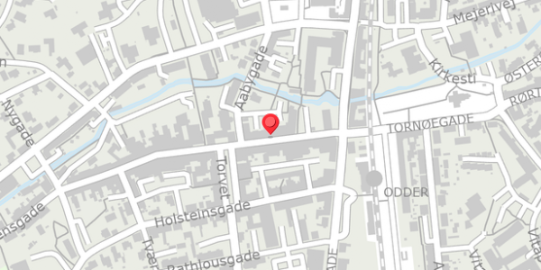Trafikstøjkort på Rosensgade 10C, 8300 Odder
