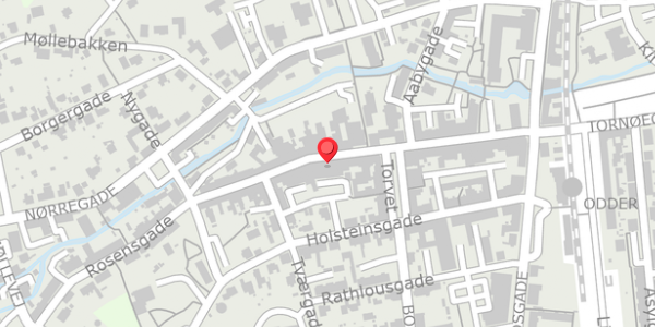 Trafikstøjkort på Rosensgade 33C, 8300 Odder
