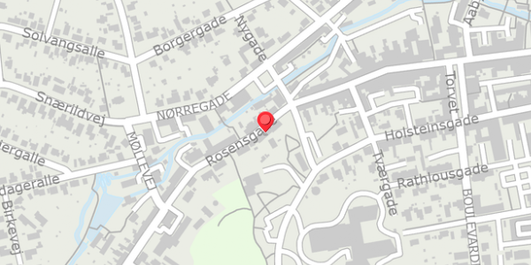 Trafikstøjkort på Rosensgade 63D, 8300 Odder