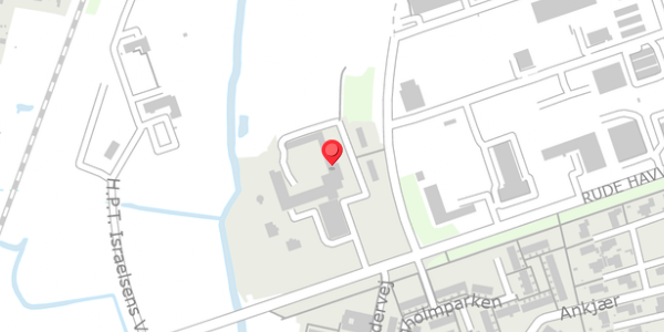 Trafikstøjkort på Rude Havvej 11B, 8300 Odder