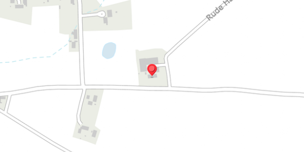 Trafikstøjkort på Rude Havvej 55, 8300 Odder