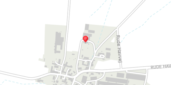 Trafikstøjkort på Rude Havvej 117, . , 8300 Odder