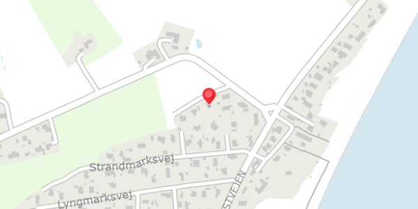Trafikstøjkort på Rude Havvej 184, . , 8300 Odder