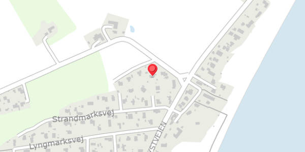 Trafikstøjkort på Rude Havvej 186, . , 8300 Odder