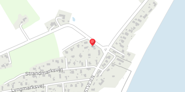 Trafikstøjkort på Rude Havvej 190, . , 8300 Odder