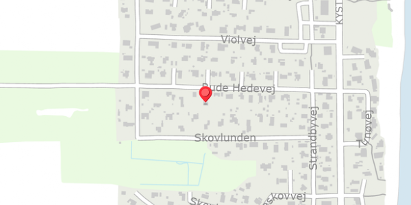 Trafikstøjkort på Rude Hedevej 19, . , 8300 Odder