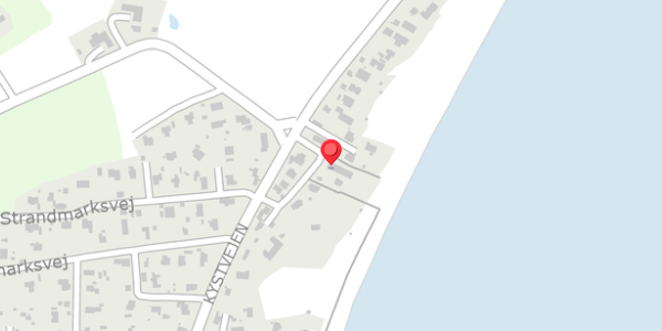 Trafikstøjkort på Rudehusvej 1, 8300 Odder