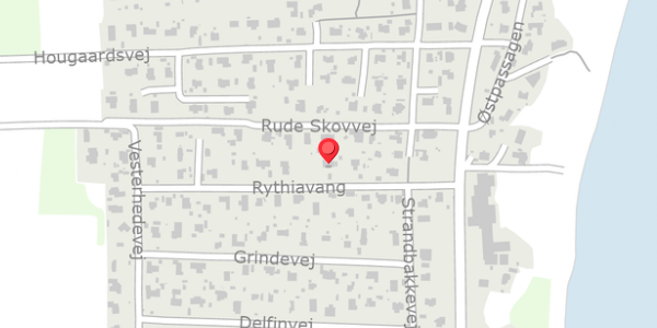 Trafikstøjkort på Rythiavang 10, 8300 Odder