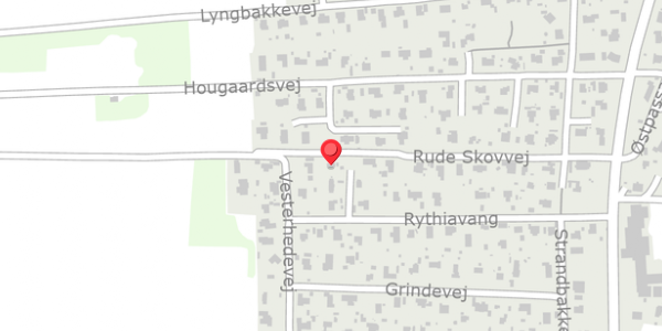 Trafikstøjkort på Rythiavang 26, 8300 Odder