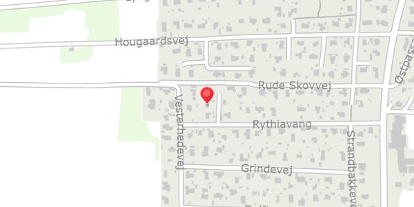 Trafikstøjkort på Rythiavang 28, 8300 Odder