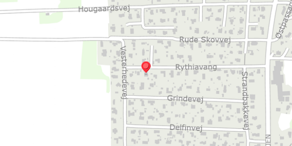 Trafikstøjkort på Rythiavang 29, 8300 Odder