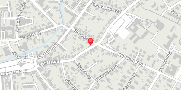 Trafikstøjkort på Rørthvej 31, . , 8300 Odder