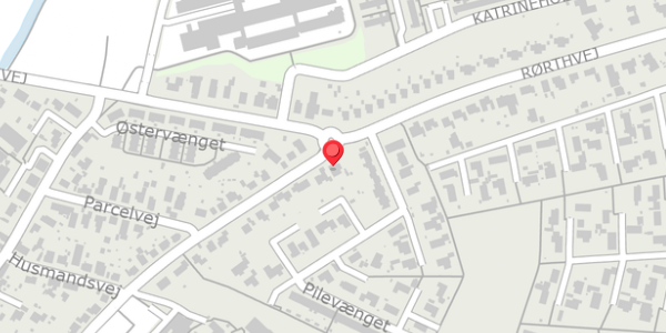 Trafikstøjkort på Rørthvej 58, . , 8300 Odder