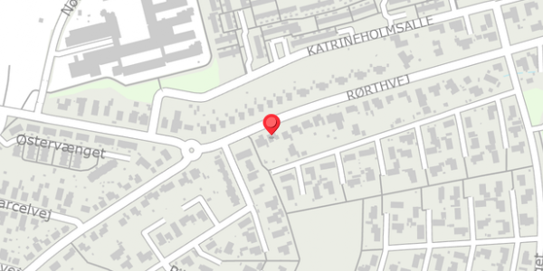 Trafikstøjkort på Rørthvej 66, . , 8300 Odder