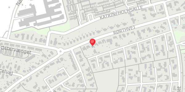 Trafikstøjkort på Rørthvej 68, . , 8300 Odder