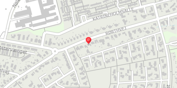 Trafikstøjkort på Rørthvej 70, . , 8300 Odder