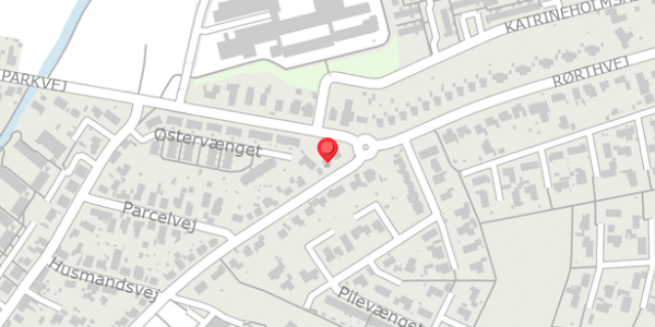 Trafikstøjkort på Rørthvej 75, . , 8300 Odder