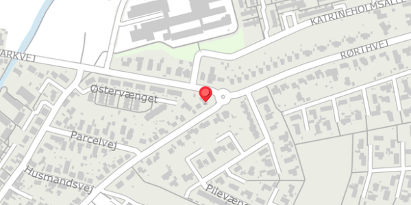 Trafikstøjkort på Rørthvej 77, . , 8300 Odder