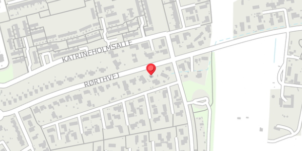 Trafikstøjkort på Rørthvej 96, 8300 Odder