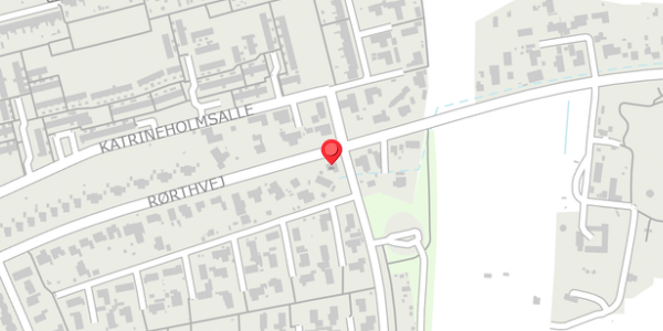 Trafikstøjkort på Rørthvej 98, 8300 Odder
