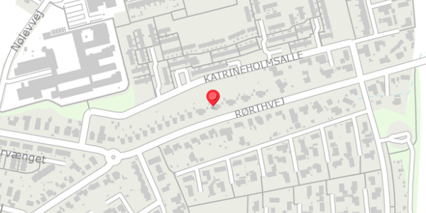 Trafikstøjkort på Rørthvej 103, 8300 Odder