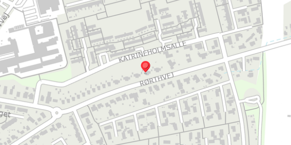 Trafikstøjkort på Rørthvej 111, 8300 Odder