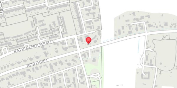 Trafikstøjkort på Rørthvej 129, . , 8300 Odder